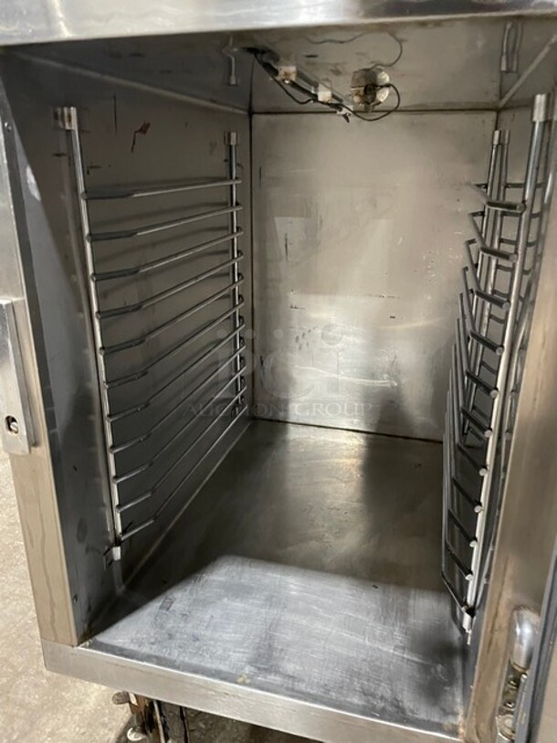 Alto-Shaam Commercial Food Warmer/Heated Holding Cabinet! All Stainless Steel! With Built In Pan Racks! On Legs! 125V! Model: 500-S SN: 60519-0798! - Image 5 of 8