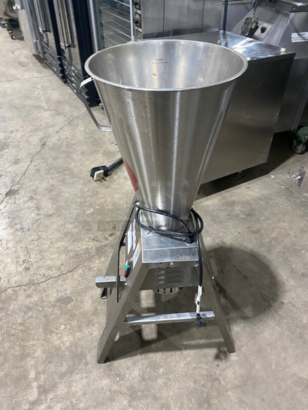 SUPER! 2021 Skyfood Commercial Floor Style Food Blender! All Stainless Steel! Model LAR15LMB Serial 657581000179! 115V! WORKING WHEN REMOVED! - Image 3 of 8