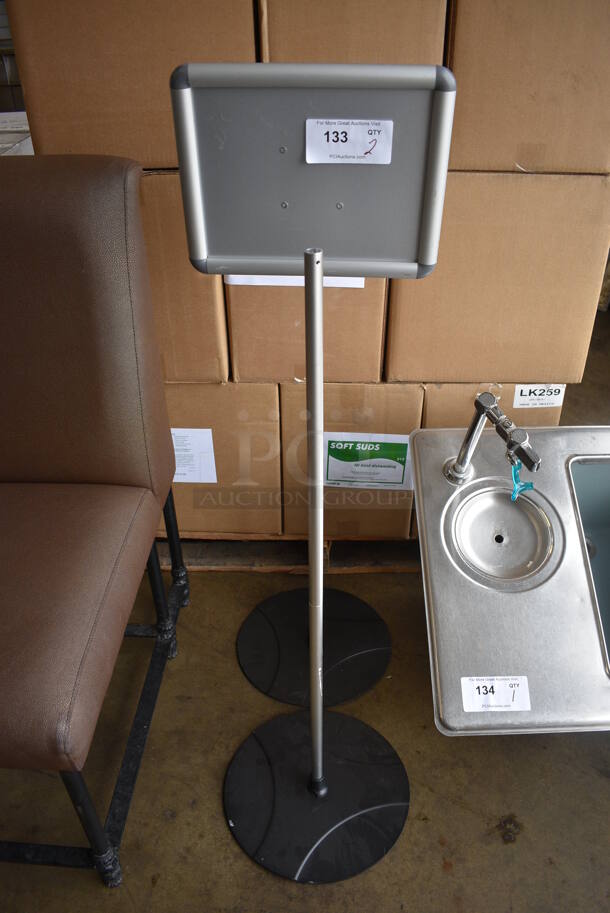 2 Floor Style Stands. 13x13x39, 13x13x45. 2 Times Your Bid! - Image 1 of 3