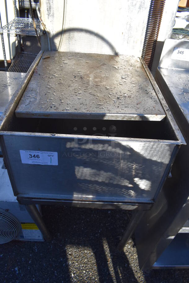 Stainless Steel Commercial Bin. 20x26x36