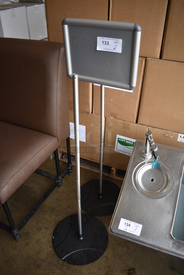 2 Floor Style Stands. 13x13x39, 13x13x45. 2 Times Your Bid! - Image 2 of 3