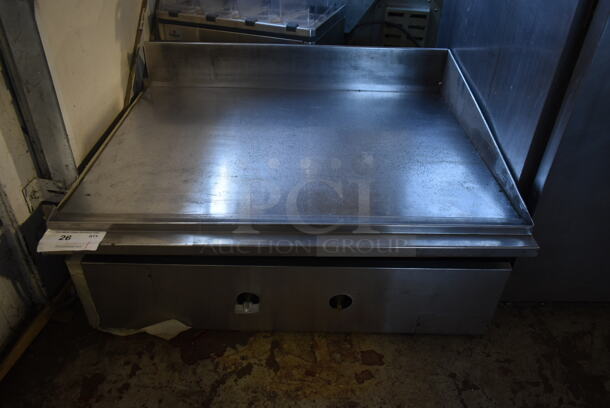 Stainless Steel Commercial Countertop Electric Powered Flat Top Griddle. 208/240 Volts, 1 Phase.