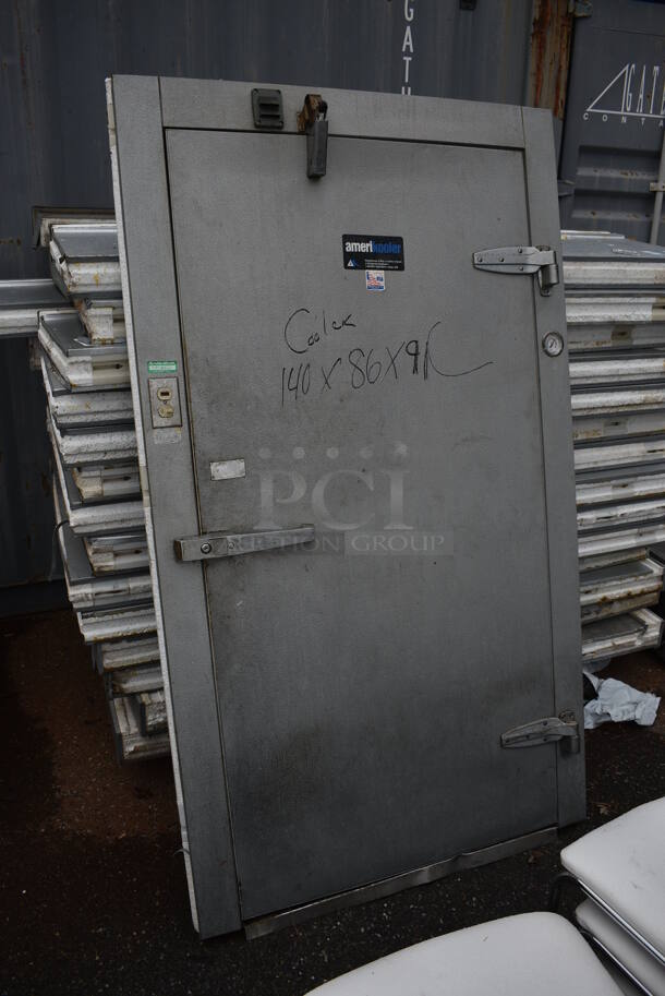 AmeriKooler 12'x7.5'x7.5' Walk In Cooler or Freezer Box w/ Condenser - Image 7 of 7