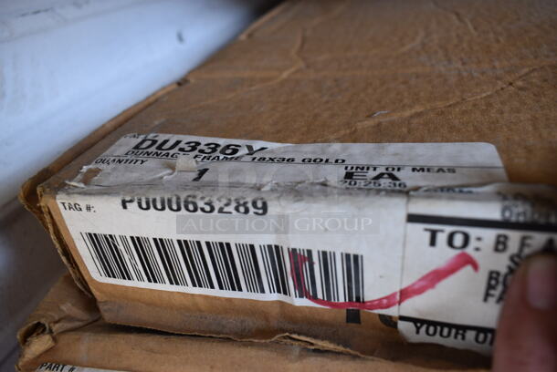 ALL ONE MONEY! Lot of 2 Boxes of BRAND NEW! Metal Dunnage Rack and Dunnage Rack Grate. 18x36x1.5 - Image 4 of 5