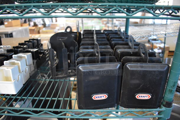 ALL ONE MONEY! Lot of 2 Tier of Various Items Including Poly Food Baskets, Jelly Holders and Sugar Caddies - Image 4 of 6