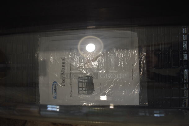 BRAND NEW SCRATCH AND DENT! KoolMore Model CDC-3C-BK Metal Commercial Countertop Refrigerated Display Case. Missing Side Pane. See Pictures For Damage. 110-120 Volts, 1 Phase. 27x18x27. Tested and Working! - Image 5 of 7