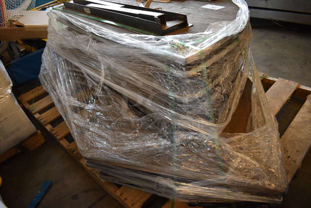 ALL ONE MONEY! Pallet Lot of 9 Various Tables. Includes 60x32. Winning Bidder Will Not Be Charged Pallet Fee If Getting This Item Shipped. - Image 6 of 6