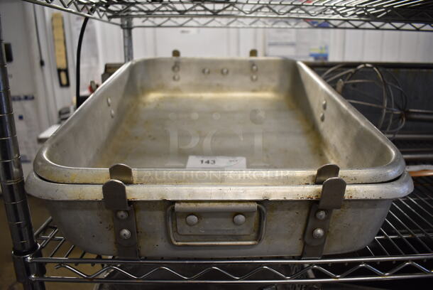 2 Metal Baking Pans. 18x25x5. 2 Times Your Bid!