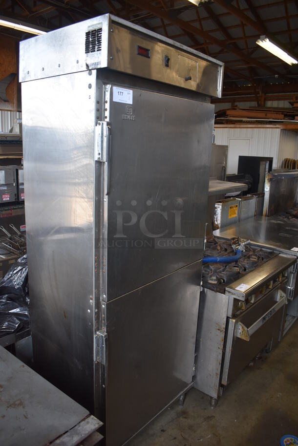 Bevles CS82-CH8 Stainless Steel Commercial 2 Half Size Door Heated Warming Cabinet. 120 Volts, 1 Phase. Tested and Working! - Image 2 of 7