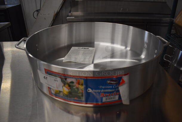 BRAND NEW! Winco Metal Stock Pot. 27x23x6 - Image 1 of 4