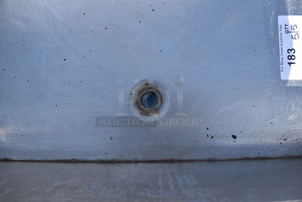 Stainless Steel Ice Bin on Legs. - Image 5 of 6