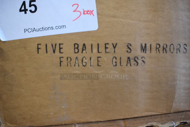 3 IN ORIGINAL BOX! Bailey's Original Irish Cream MIrrors. 3 Times Your Bid! - Image 7 of 9