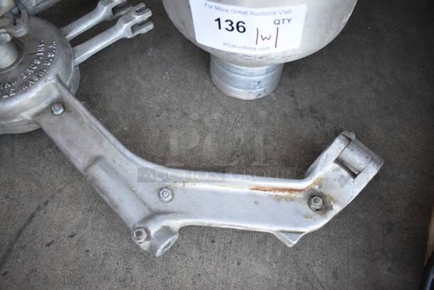 Belshaw Type B Metal Commercial Dough Dropper w/ Hopper. Goes GREAT w/ Item 135! 14x7x21, 9.5x9.5x13.5 - Image 5 of 6