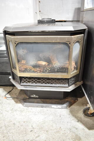 Napoleon GDS50-N Metal Gas Powered Fireplace. 