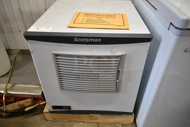 BRAND NEW SCRATCH AND DENT! 2023 Scotsman NS0622A-1B Prodigy Plus Series 22" Stainless Steel Commercial Nugget Ice Machine. 643 lb. 115 Volts, 1 Phase.  - Image 2 of 6