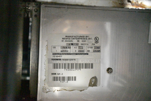 Newco FKP-2 Metal Commercial Countertop Single Cup Coffee Machine. 120 Volts, 1 Phase.  - Image 5 of 5