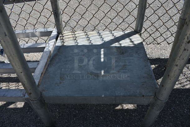 Stainless Steel Table w/ Metal Under Shelf. 24x24x35 - Image 3 of 3