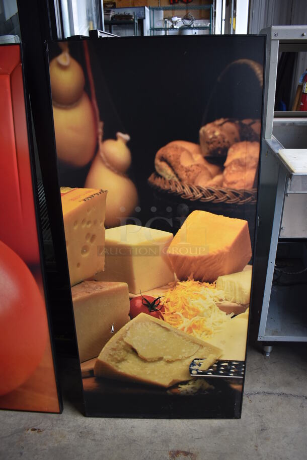 15 Pictures; Tomato, 3 Cheese, 2 Vegetables, 2 Sauce, Oils, Meats, 2 Bread Loaves, 2 Onions, Green Pepper. 23x1x50. 15 Times Your Bid! - Image 2 of 12