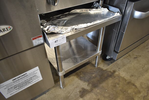 Stainless Steel Commercial Equipment Stand w/ Under Shelf. - Image 2 of 4