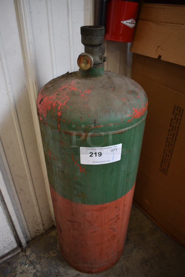 Metal Fire Suppression Tank. 12x12x36