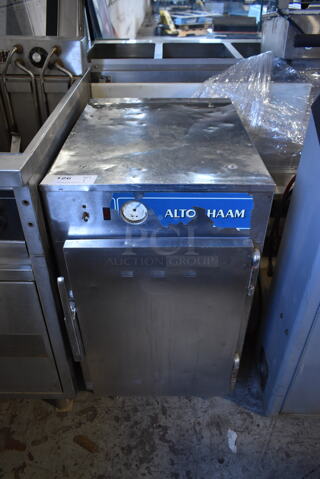 Alto Shaam 500-S Stainless Steel Commercial Heated Holding Cabinet. 125 Volts, 1 Phase. Cannot Test Due To Missing Power Cord