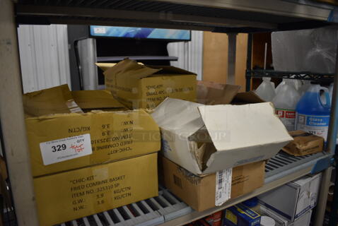 ALL ONE MONEY! Tier Lot of Various Items Including Plastic Bags