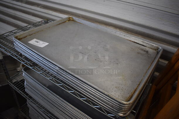 50 Metal Full Size Baking Pans. 26x18x1. 50 Times Your Bid! - Image 2 of 3
