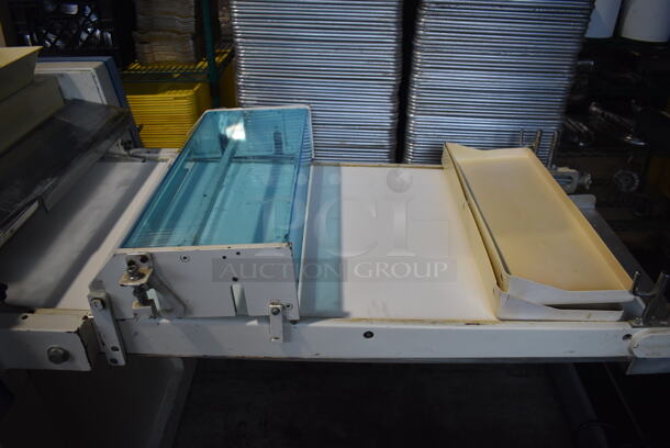Tendicinghia Metal Commercial Floor Style Reversible Dough Sheeter. 250 Volts, 1 Phase. 113x38x48 - Image 4 of 9