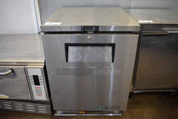 2021 True Model TUC-24-HC Stainless Steel Commercial Single Door Undercounter Cooler. 115 Volts, 1 Phase. 24x25.5x31.5. Tested and Working! - Image 1 of 5