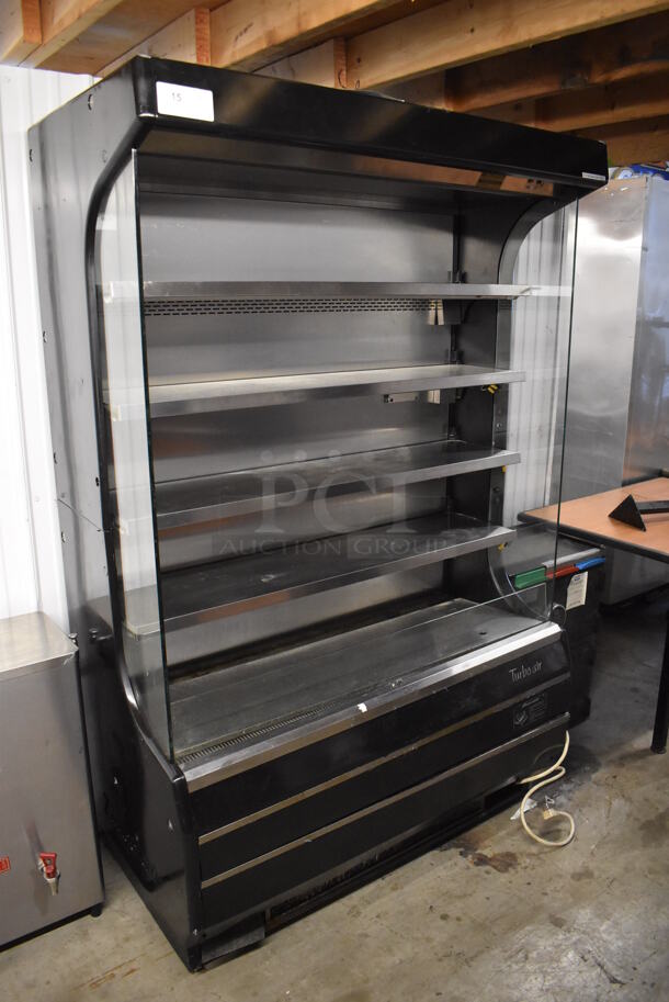 Turbo Air Metal Commercial Grab N Go Merchandiser w/ Metal Shelves. 51x28x78. Cannot Test Due To Plug Style - Image 2 of 5