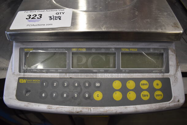 EasyWeigh CK-60 Metal Countertop Food Portioning Scale. 12.5x13.5x5. Tested and Working! - Image 4 of 5