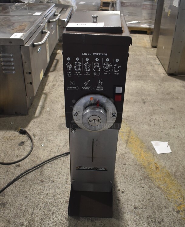 Metal Commercial Countertop Coffee Bean Grinder. Tested and Working!
 - Image 1 of 5