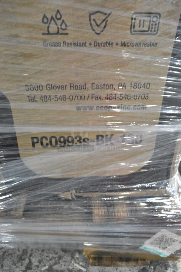 27 BRAND NEW Boxes Including 394365XL Noble Products Powder-Free Disposable Clear Vinyl Gloves for Foodservice - Extra Large - 1000/Case, 128HD8COMBO Choice Heavy Duty 8 oz. Microwavable Translucent Plastic Deli Container and Lid Combo Pack - 240/Case, 500TW12 Choice 12 oz. Translucent Thin Wall Plastic Cold Cup - 1000/Case, 5008W Choice 8 oz. Tall White Poly Paper Hot Cup - 1000/Case, 795PTOKFT4 Choice Kraft Microwavable Folded Paper #4 Take-Out Container 7 3/4" x 5 1/2" x 3 1/2" - 160/Case, 500TW12 Choice 12 oz. Translucent Thin Wall Plastic Cold Cup - 1000/Case, 127P150C Choice 1.5 oz. Clear Plastic Souffle Cup / Portion Cup - 2500/Case, 394385L Noble Products White Powder-Free Disposable Latex Gloves for Foodservice - Large - 1000/Case, 760VP130 Carnival King 130 oz. Popcorn Bucket - 150/Case, 500LFLAT Choice Clear Flat Lid with Straw Slot - 9, 12, 16, 20, and 24 oz. - 1000/Case. 27 Times Your Bid!  - Image 3 of 12