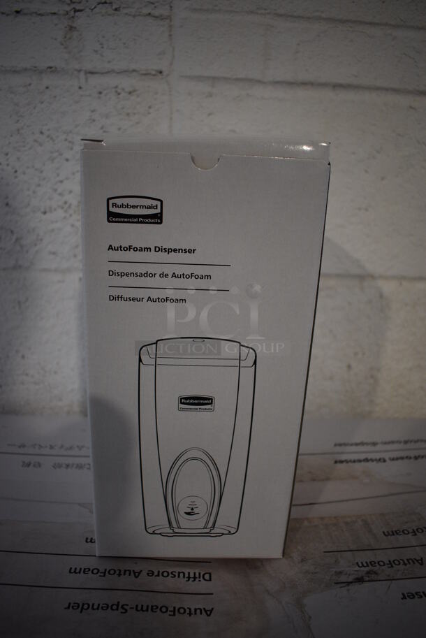 3 Boxes of 12 BRAND NEW IN BOX Rubbermaid AutoFoam Dispensers. Total of 36. 3 Times Your Bid!