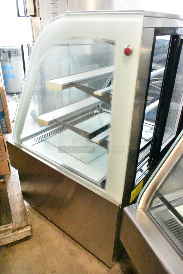 Spartan BCB48-36 Stainless Steel Commercial Floor Style Deli Display Case Merchandiser. 110 Volts, 1 Phase. Tested and Working! - Image 3 of 10