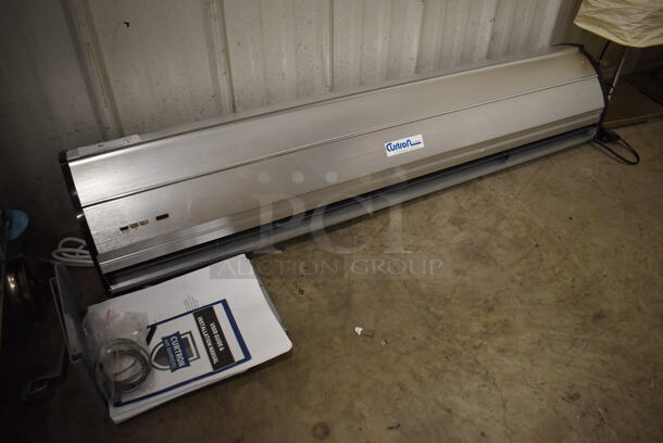 BRAND NEW! Curtron Enershield MCS-48-AL Microshield 48" Aluminum Air Curtain. 120 Volts, 1 Phase. 47.5x9.5x9. Tested and Working! - Image 4 of 7