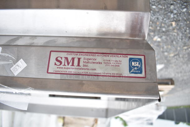7' Stainless Steel Commercial Grease Hood w/ Filters.  - Image 5 of 6