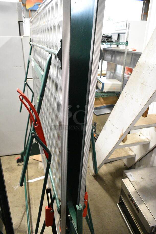 Kettler 7161-000 Folding  Ping Pong Table on Commercial Casters.  - Image 3 of 8