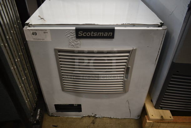 BRAND NEW SCRATCH AND DENT! 2023 Scotsman MC0322MA-1A Stainless Steel Commercial Self Contained Ice Machine Head. 115 Volts, 1 Phase.  - Image 2 of 5