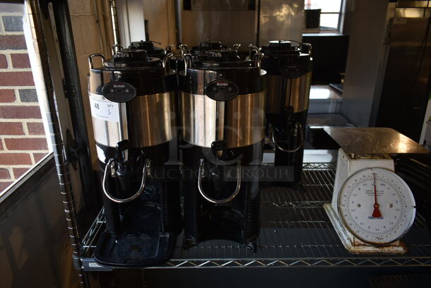 5 Bunn TF SERVER Stainless Steel Satellite Servers. 5 Times Your Bid! - Image 1 of 5