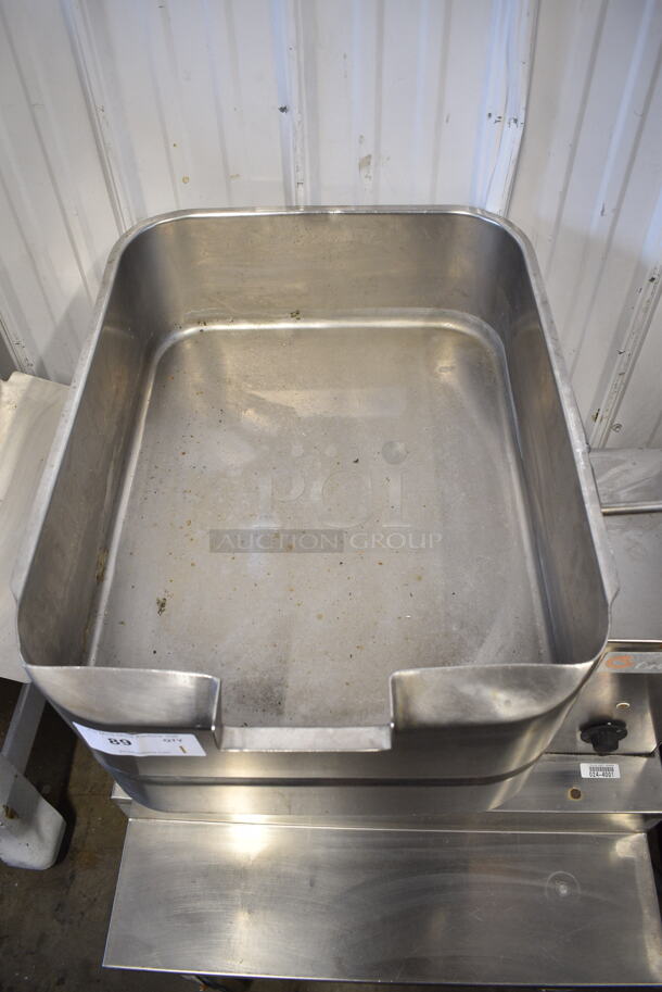 Groen TD/FPC Stainless Steel Commercial Floor Style Electric Powered Braising Pan. 208 Volts, 3 Phase.  - Image 3 of 6