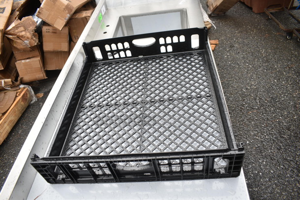 28 BRAND NEW SCRATCH AND DENT! Orbis NPL660 29" x 26" x 6" Customizable Black Bakery Bread Tray / Bread Rack. 28 Times Your Bid! - Image 4 of 6