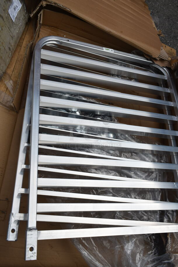 BRAND NEW SCRATCH AND DENT! Regency 600PR103K 10 Pan End Load Half Height Bun / Sheet Pan Rack - Unassembled - Image 5 of 7
