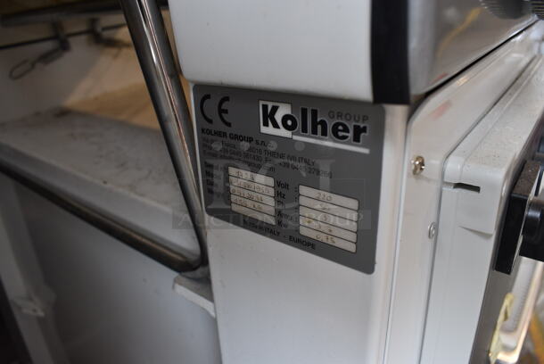 Kohler Model U-SF500 1850 Metal Commercial Floor Style Reversible Dough Sheeter. 220 Volts, 3 Phase. 30x29x67 - Image 7 of 12