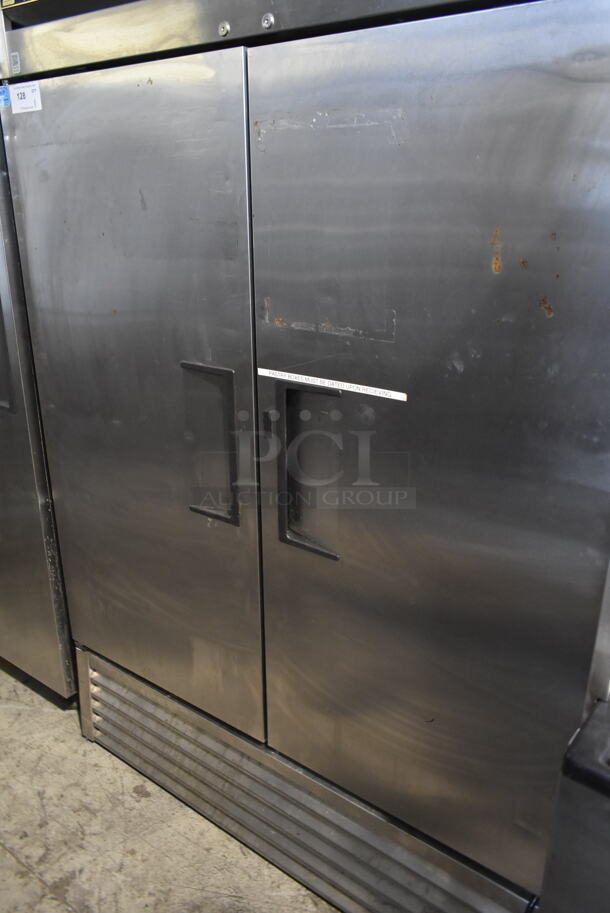 2013 True T-49F ENERGY STAR Stainless Steel Commercial 2 Door Reach In Freezer w/ Poly Coated Racks. 115 Volts, 1 Phase. Tested and Working! - Image 7 of 7