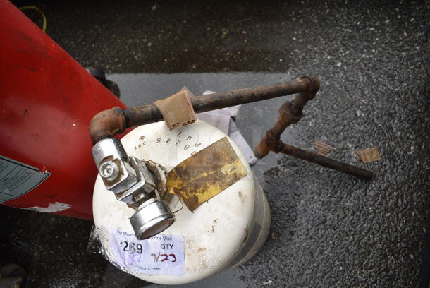 2 Metal Fire Suppression Tanks; Range Guard and Buckeye. 2 Times Your Bid! Buyer Must Pick Up - We Will Not Ship This Item. - Image 3 of 10
