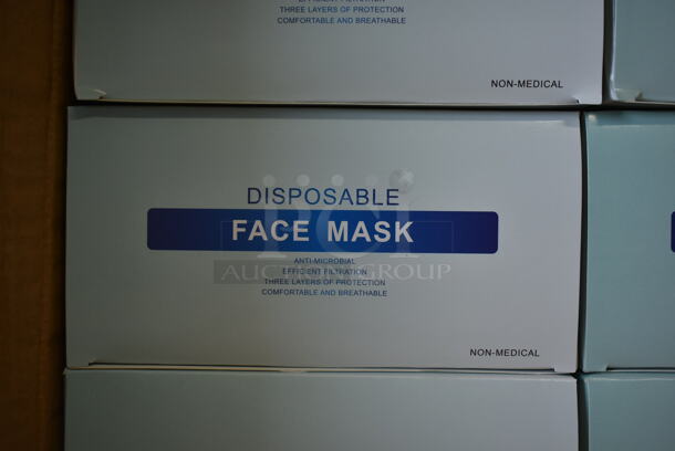 22 BRAND NEW Boxes of Disposable Face Masks. 22 Times Your Bid! - Image 4 of 4