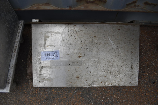 Metal Wall Mount Shelf. - Image 1 of 2
