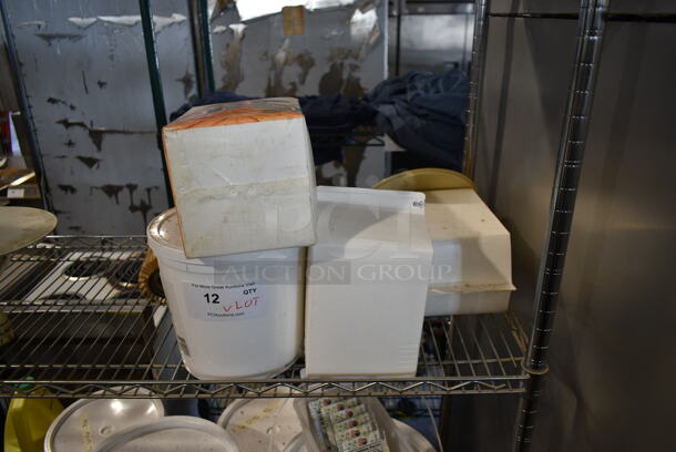 ALL ONE MONEY! Lot of Various Items Including Baking Powder Container - Image 1 of 4