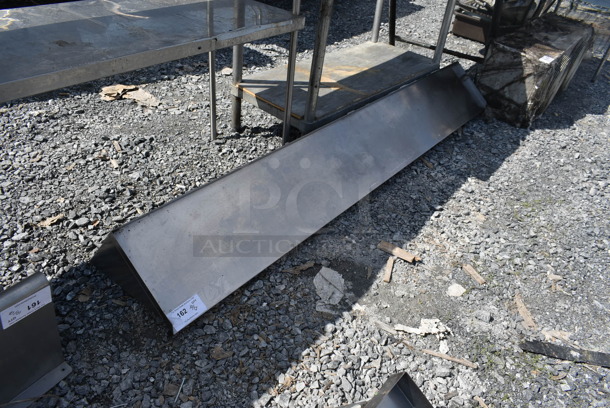 Stainless Steel Wall Mount Shelf. - Image 2 of 3
